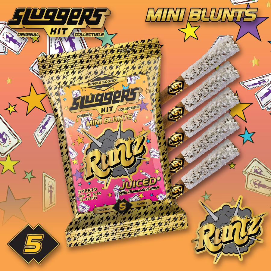 Sluggers Runtz Mini Blunt 5-Pack 2 Sluggers Runtz Mini Blunt 5-Pack - Image 2