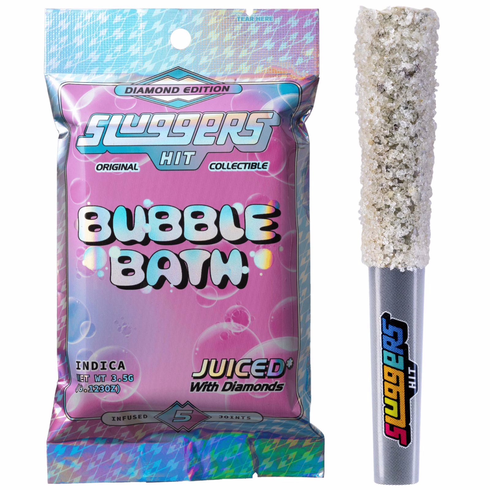 Sluggers Pre Roll Bubble Bath 5 pack 1 Sluggers Pre Roll Bubble Bath 5 pack