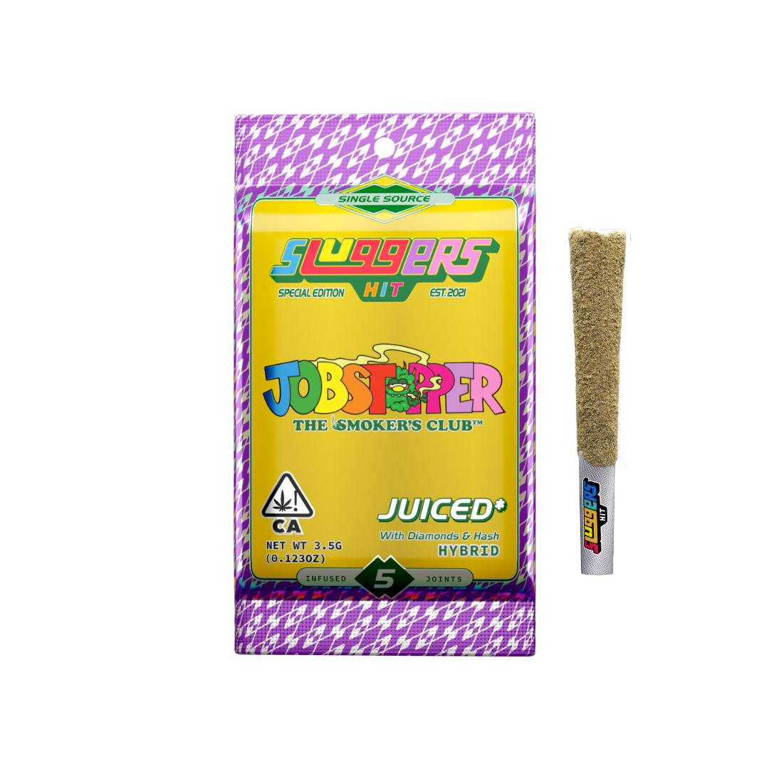 Sluggers Pre Roll Jobstopper 5 Pack 2 Sluggers Pre Roll Jobstopper