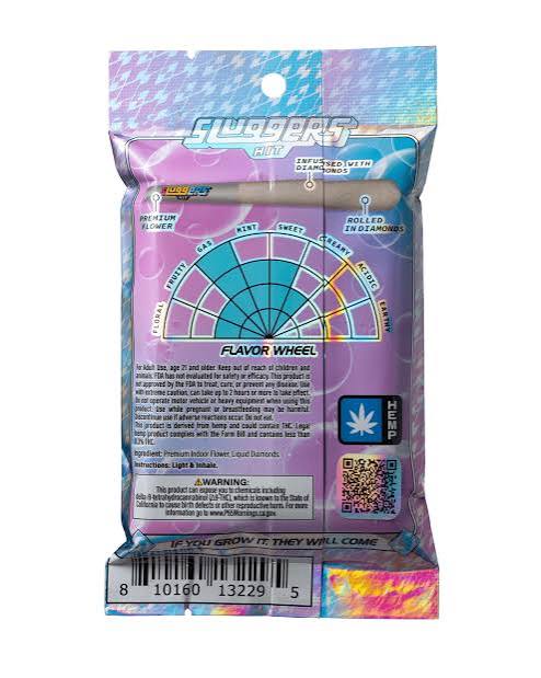 Sluggers Pre Roll Bubble Bath 5 pack 2 Sluggers Pre Roll Bubble Bath 5 pack
